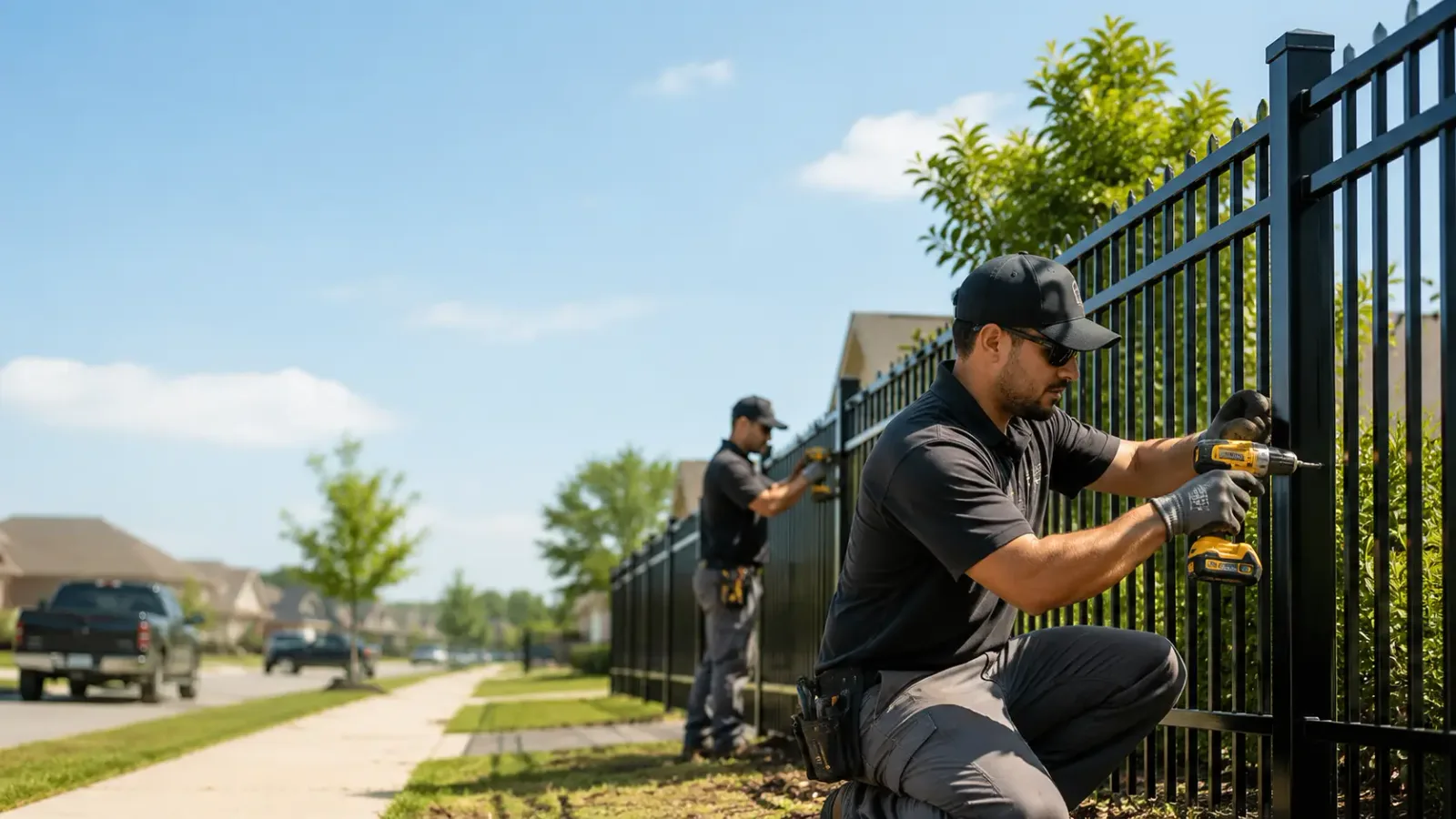 Metal Fence Installation in Roff, OK